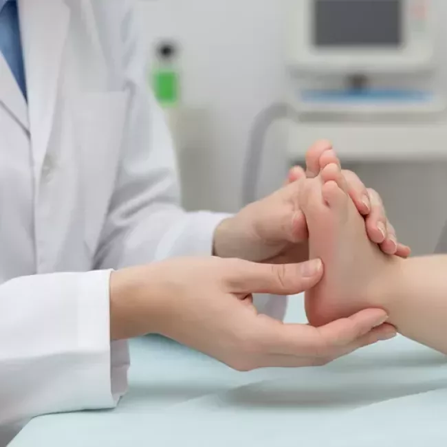 Podólogo pediátrico